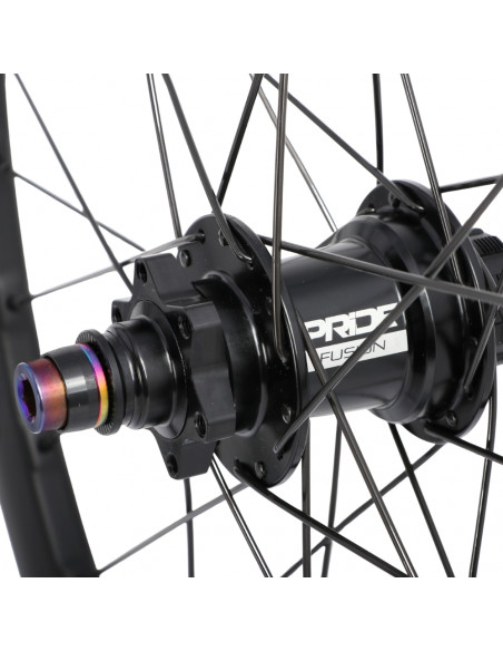 Wheels 20" (451) Pride Wave Matt Black - Fusion 10/10mm Black