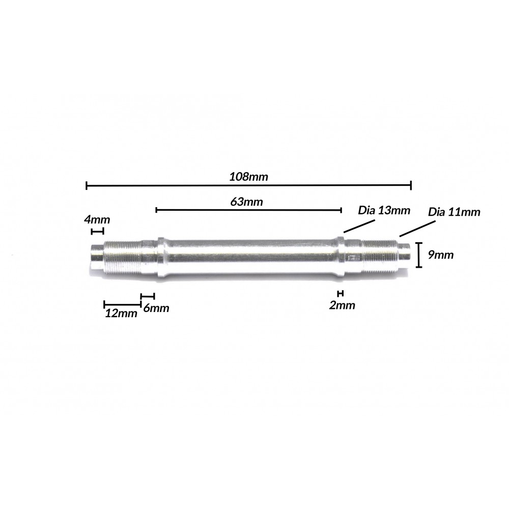 AXLE PRIDE RIVAL EX FRONT HUB