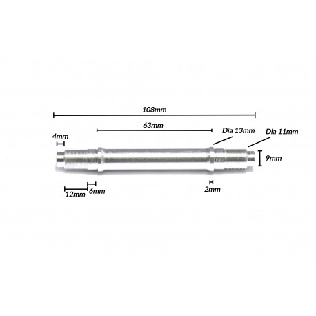 AXLE PRIDE RIVAL EX FRONT HUB