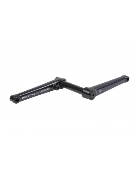 Odyssey Thunderbolt Cranks W/O Bearings Black
