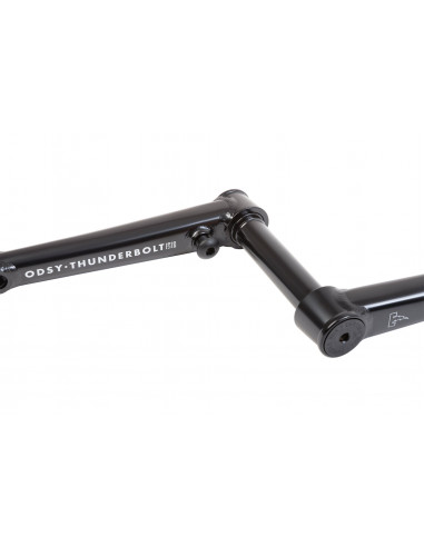 Odyssey Thunderbolt Cranks W/O Bearings Black