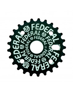 Federal Logo Solid Sprocket Black