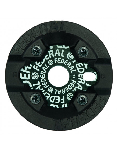 Federal Logo Solid Sprocket W/ Impact Guard Black
