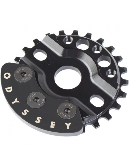 Odyssey Halfbash (W/Guard) 25t & 28t Black Sprocket
