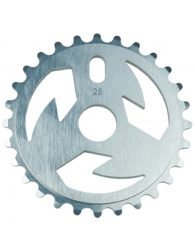 Tall Order Sprocket Logo Silver