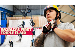 UNE SEULE MISSION : WORLD'S FIRST TRIPLE FLAIR | Kieran Reilly BMX